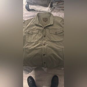Lucky Brand Khaki Military Jacket